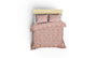 L'essentiel linge de maison Pure - Powder Juego de Funda de Edredón Doble
